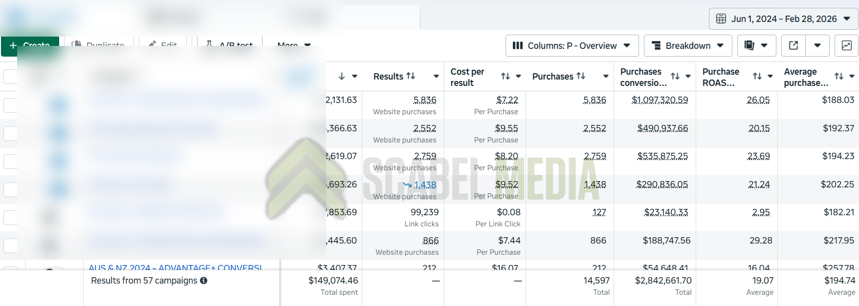 Beauty & Fragrance E-Commerce Meta Ads Case Study Metrics