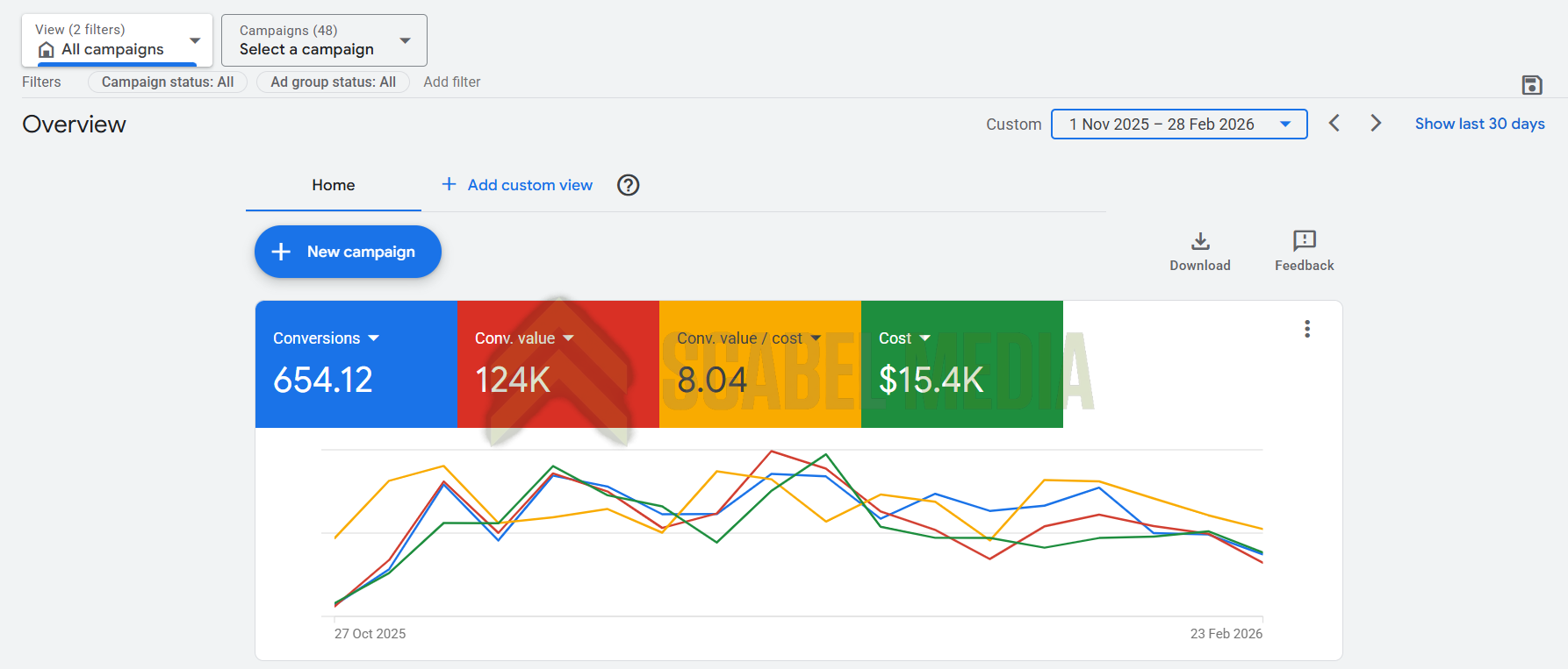 Outdoor Gear & Recreation Google Ads Case Study Metrics